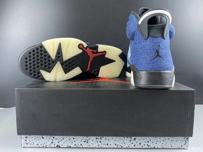 Cheap BK denim” air ct5350-401 6 “washed jordan 1105